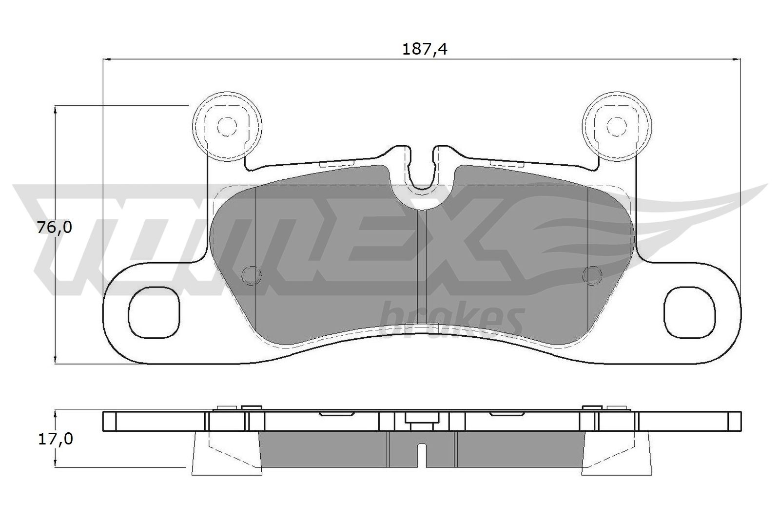 TOMEX Brakes TX 19-26 Sada...